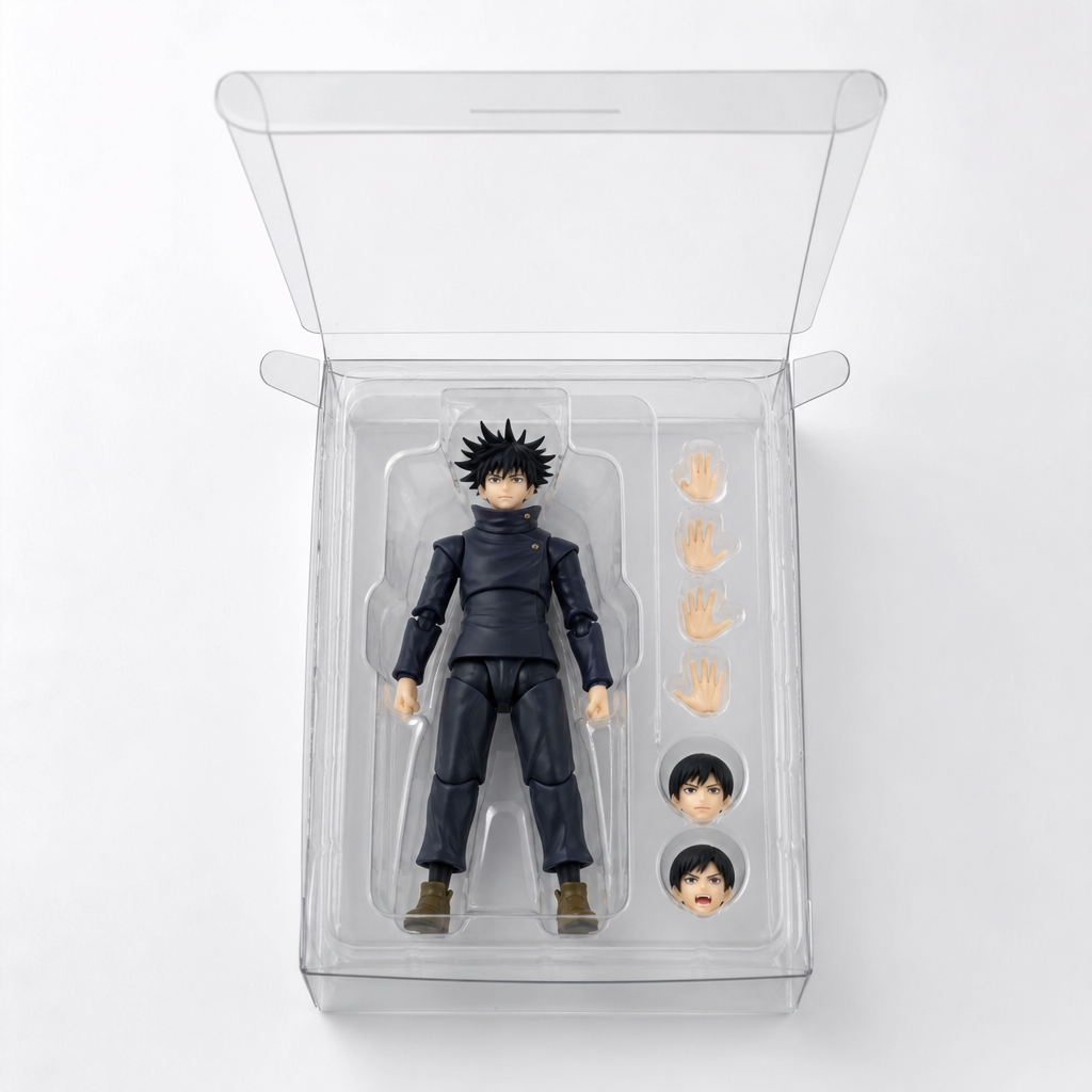 Custom Printed Clear Folding Box for Action Figures
