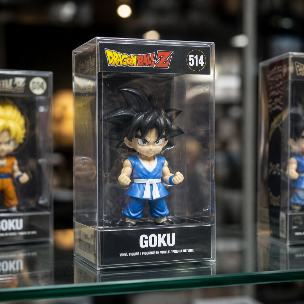 custom collectible box retail display scene