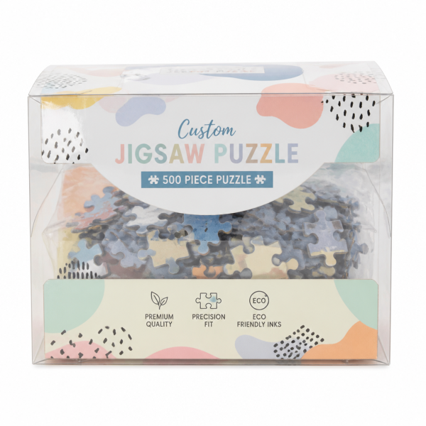 Custom Clear Box for Puzzle Sets