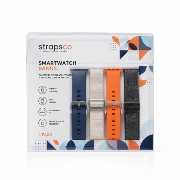 Custom Clear Plastic Box for Smartwatch Bands