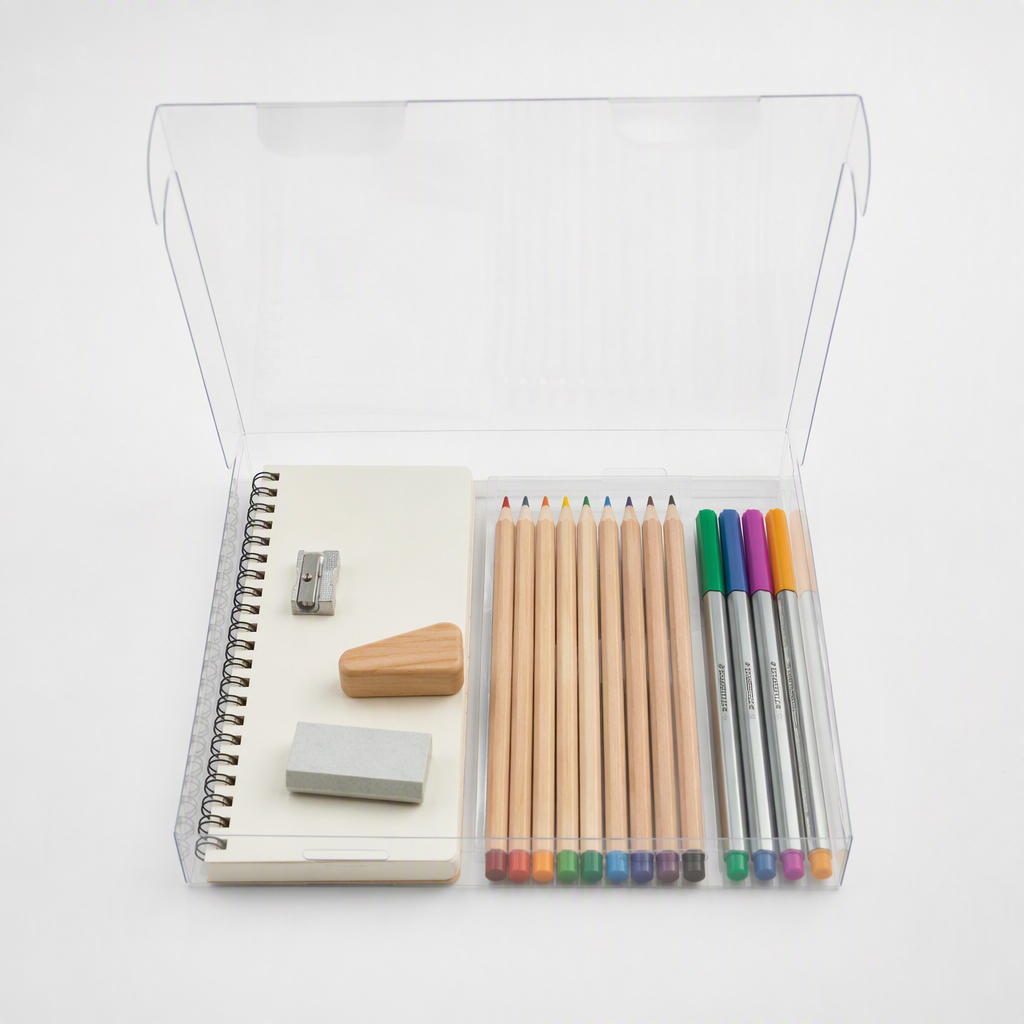 Custom Printed Folding Box for Art Supplies