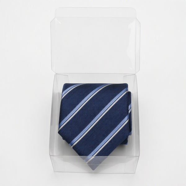 Custom Printed Clear Folding Box for Ties