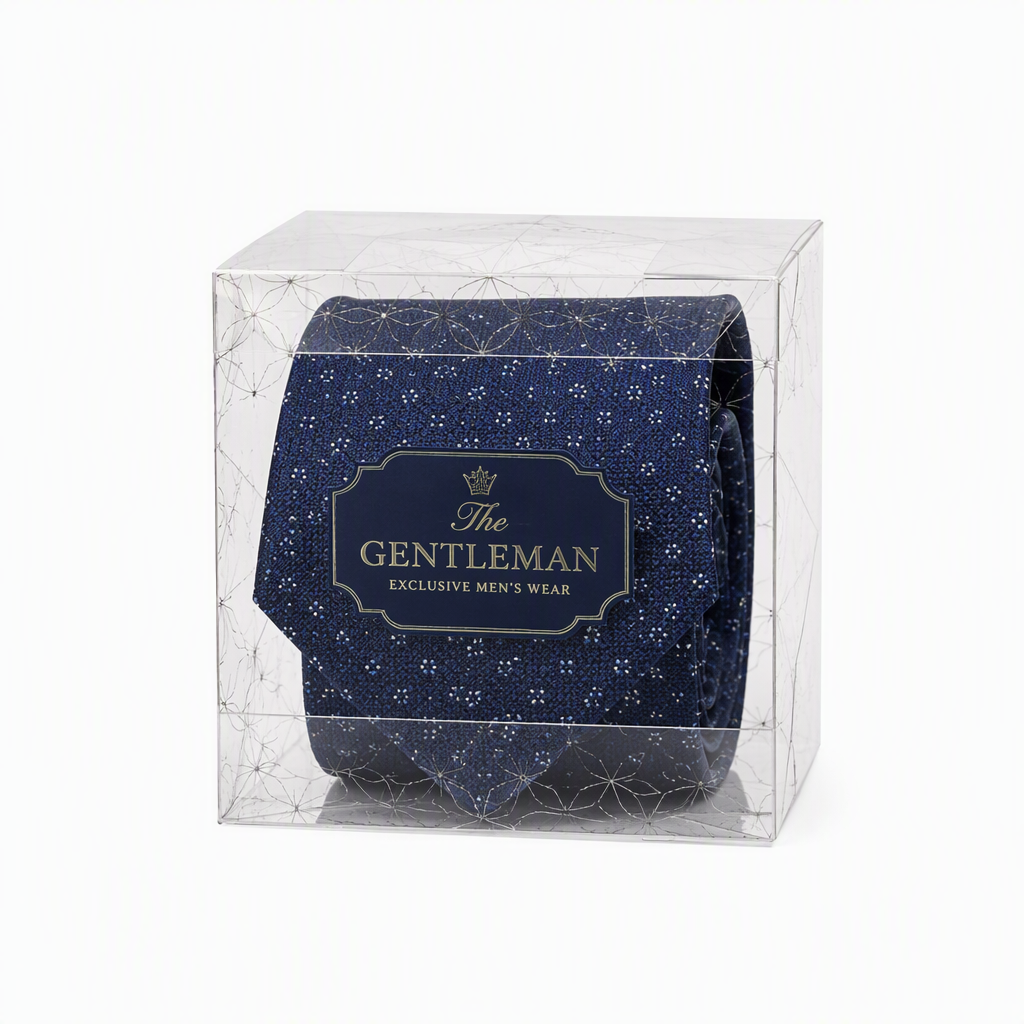 clear PET folding box with UV printing