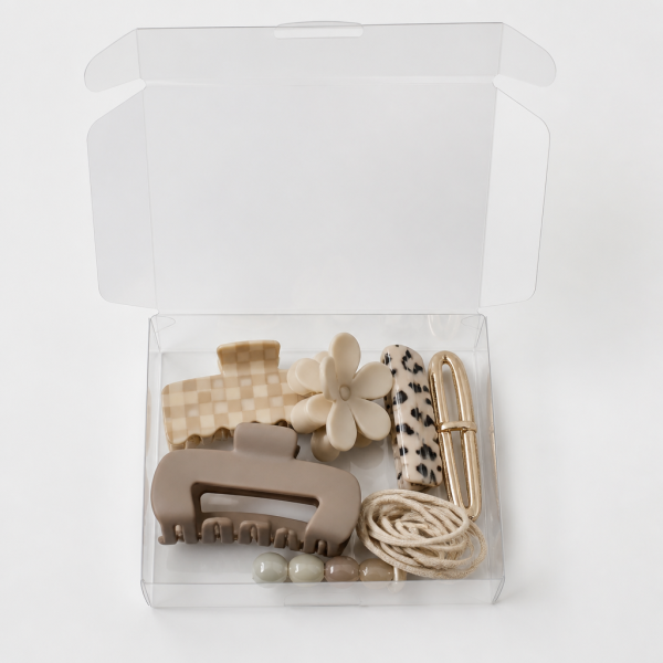 Custom Clear Box for Hair Accessories