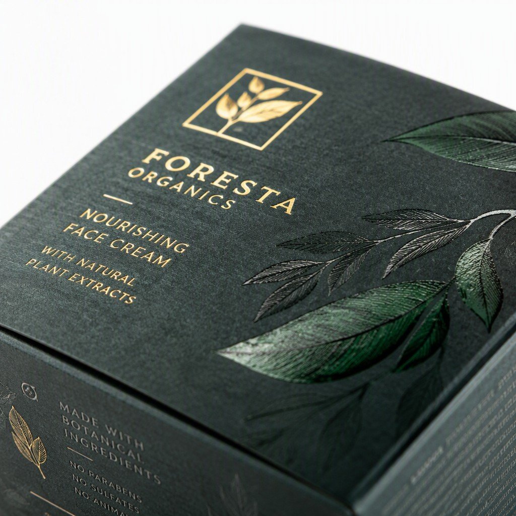Custom Paper Box Packaging for Vitamins