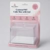 Custom PET Cake Box with Lid