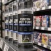 Custom PET Tube for Trading Cards
