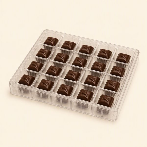 Plastic Blister Tray Cavity for Chocolate Insert Trays