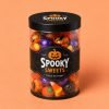 Plastic Cylinder Packaging for Halloween Candy with Logo