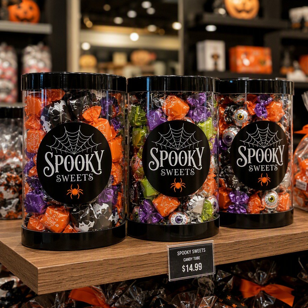 custom packaging in a retail scene