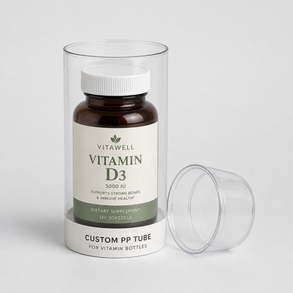 Custom PP Tube for Vitamin Bottles