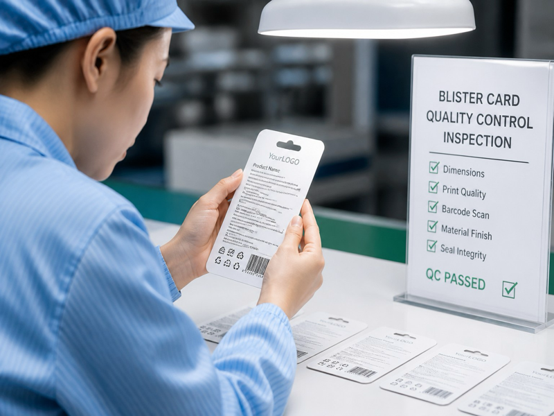 blister card packaging printing