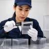 fully transparent plastic box printing