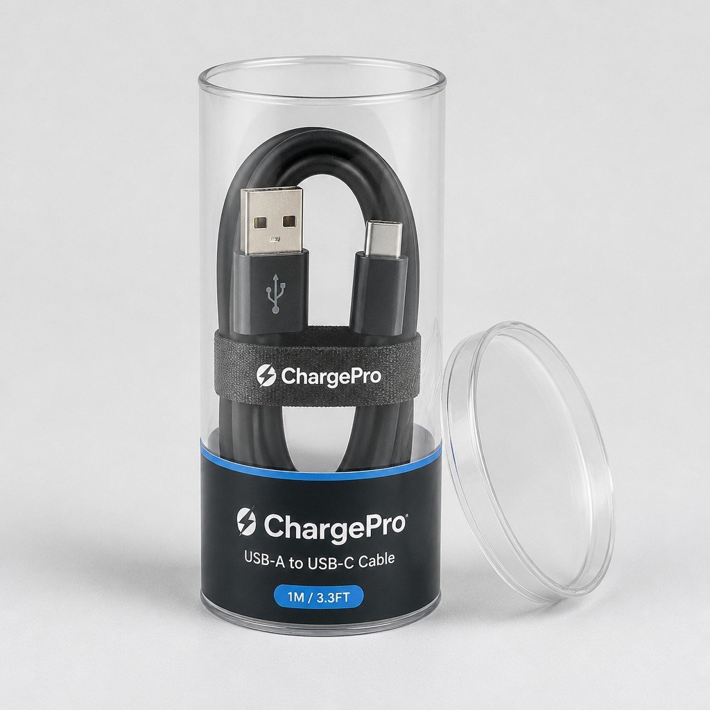 Custom PVC Round Tube for Retail