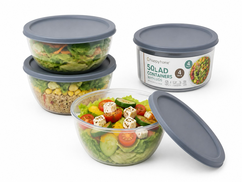 plastic food container for ready meals