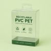 Recyclable PVC PET Plastic Clear Packaging Boxes