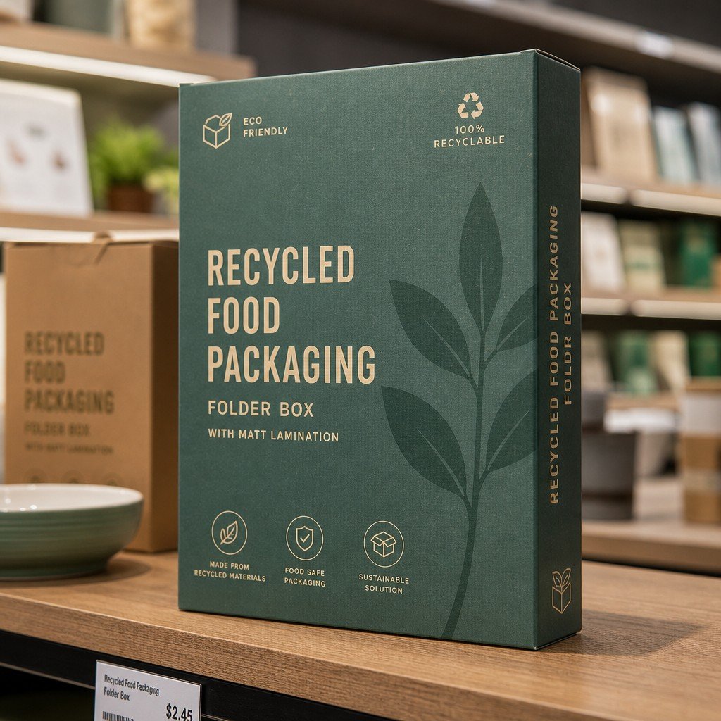 custom packaging in a retail scene