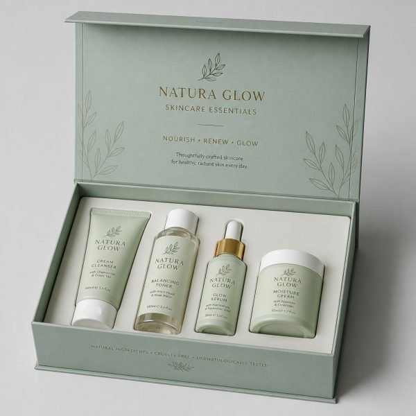 Custom Rigid Box for Skincare Sets