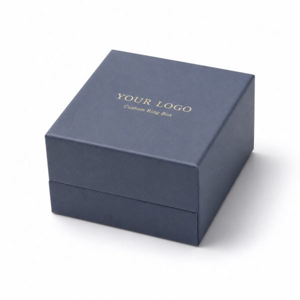 Custom Ring Box with Flocked Insert