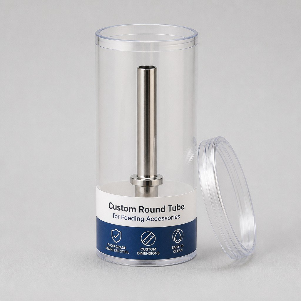 Custom Round Tube for Feeding Accessories