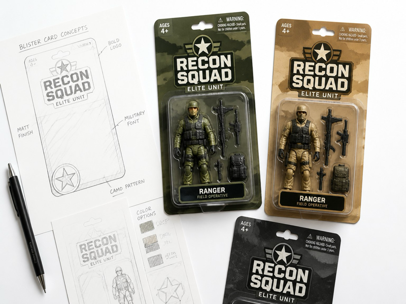 blister card packaging samples