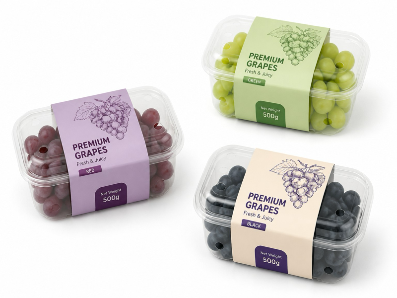 fruit container samples