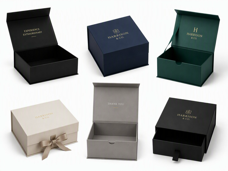 rigid gift box samples