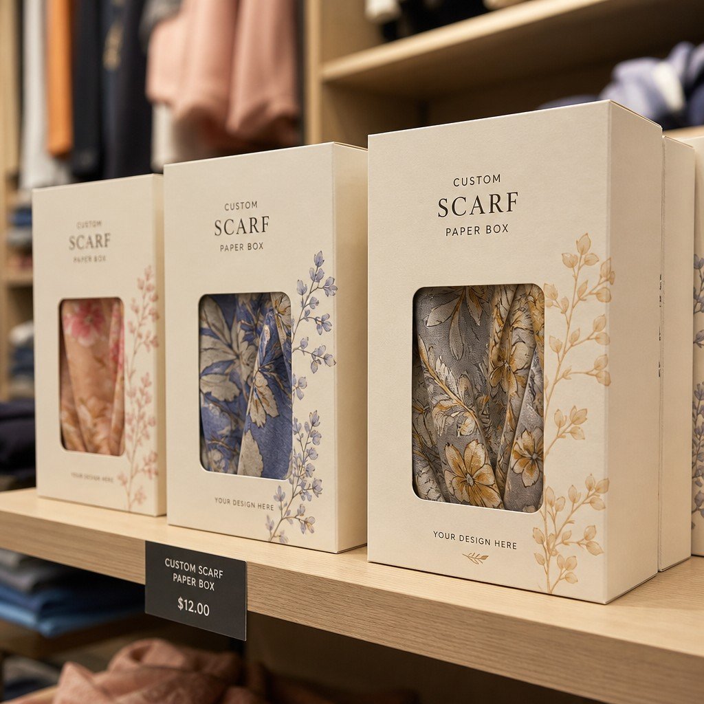 Custom Scarf Paper Box