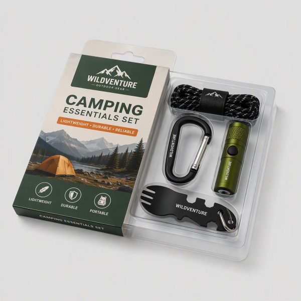 Custom Slide Blister for Camping Accessories