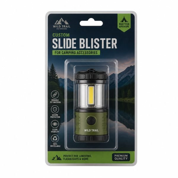 Custom Slide Blister for Camping Accessories