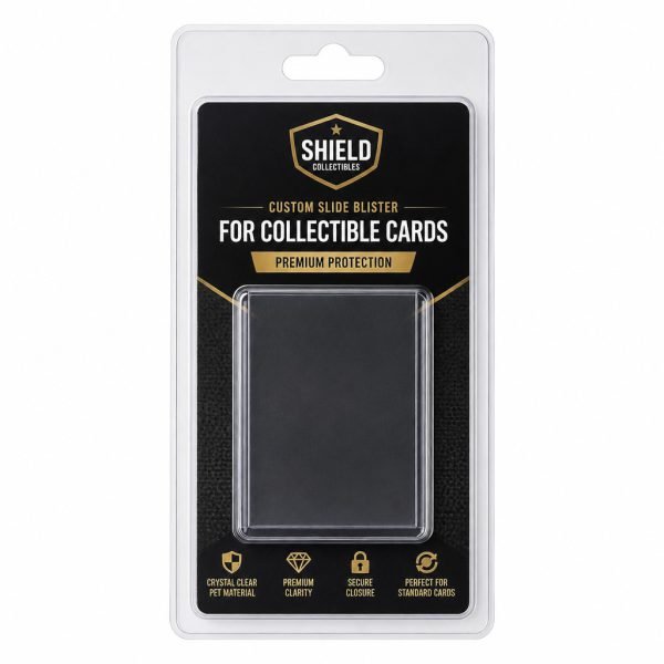 Custom Slide Blister for Collectible Cards