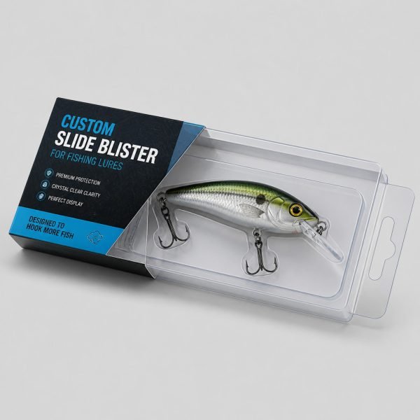 Custom Slide Blister for Fishing Lures