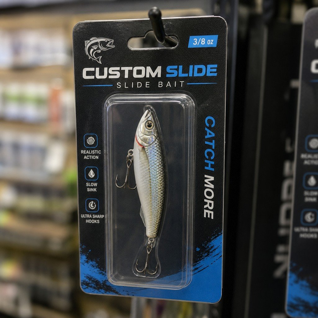 blister packaging on retail display shelf