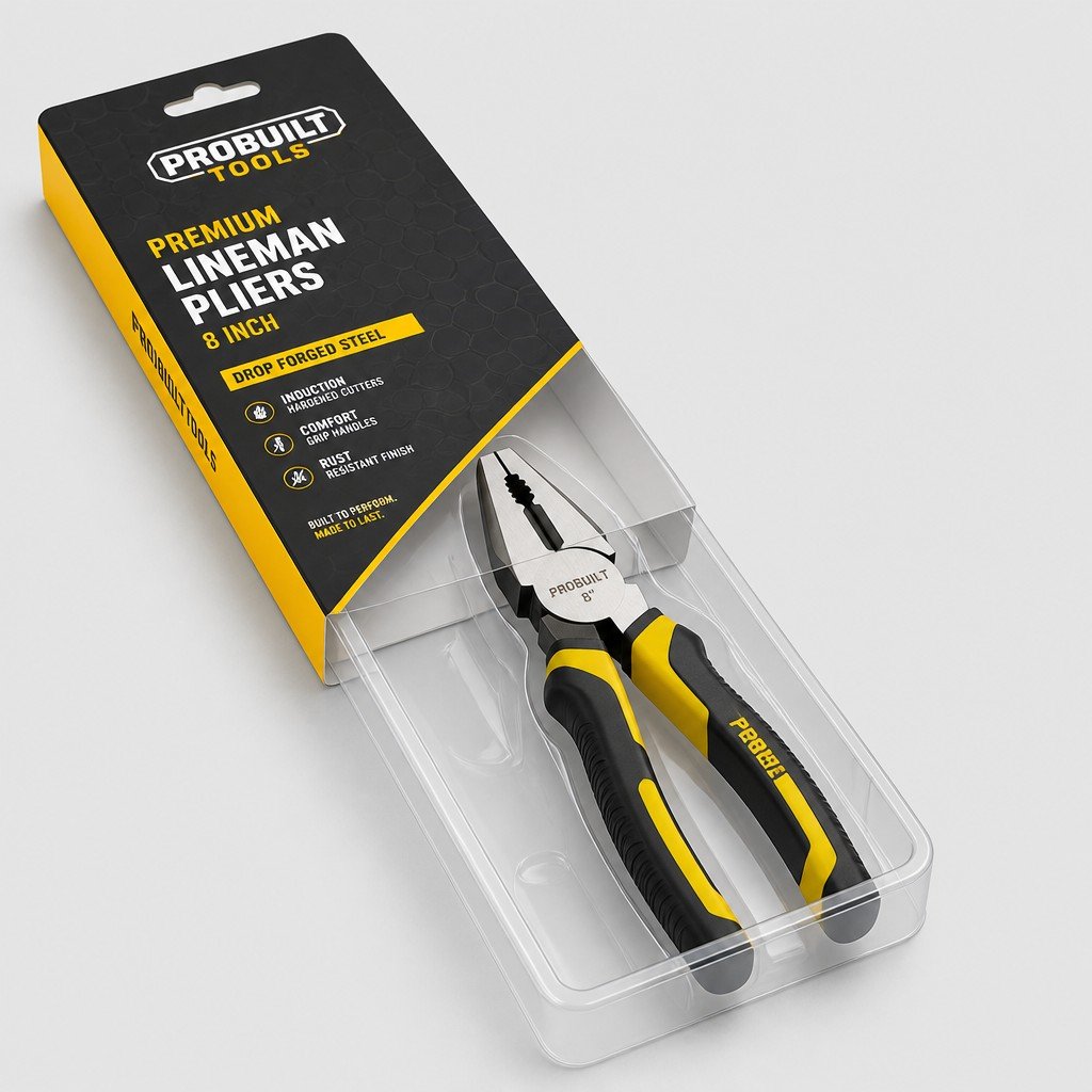 Custom Slide Blister for Hand Tools