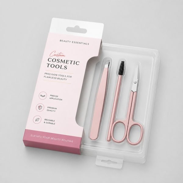 Custom Slide Blister Packaging for Cosmetic Tools
