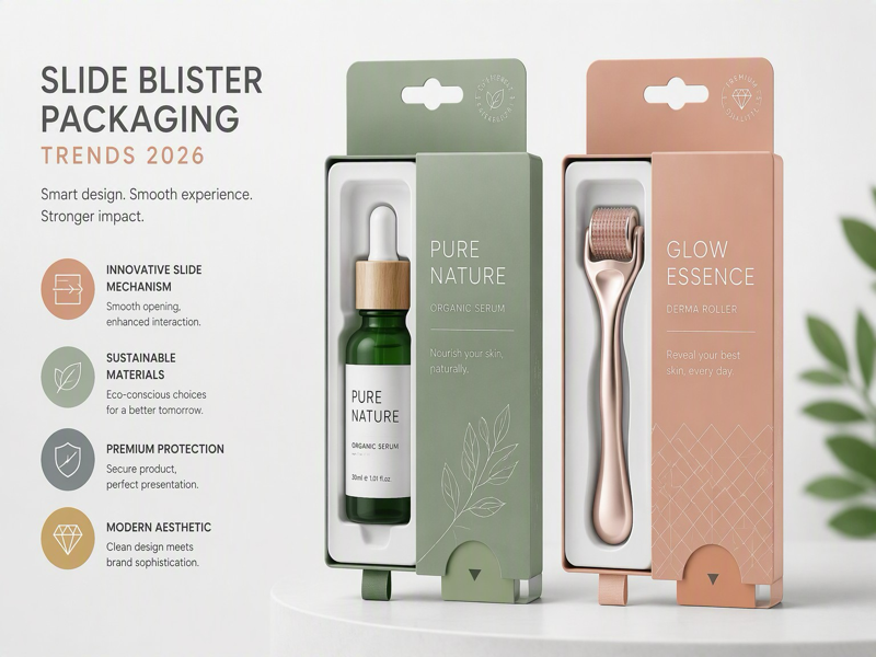 slide blister packaging retail display