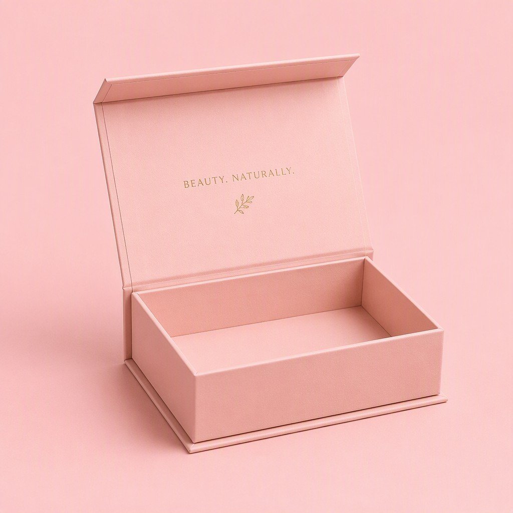 Small Magnetic Closure Rigid Cosmetic Gift Box