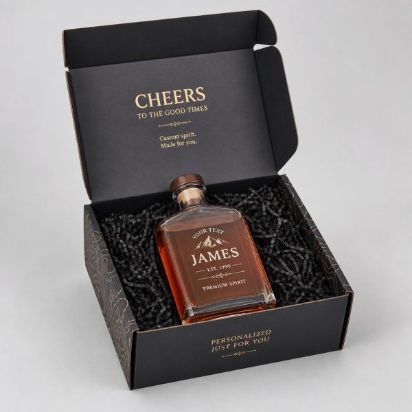 Custom Spirit Bottle Gift Box