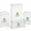 eco fully transparent plastic box