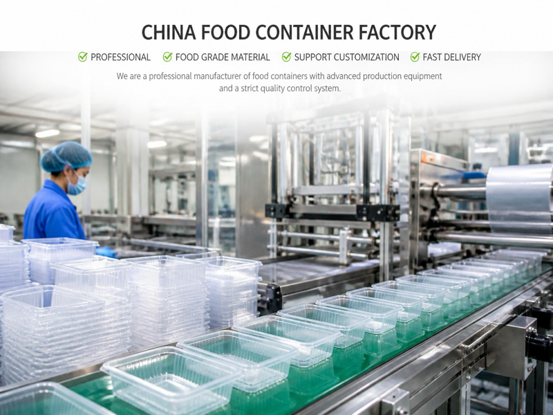 eco plastic food container