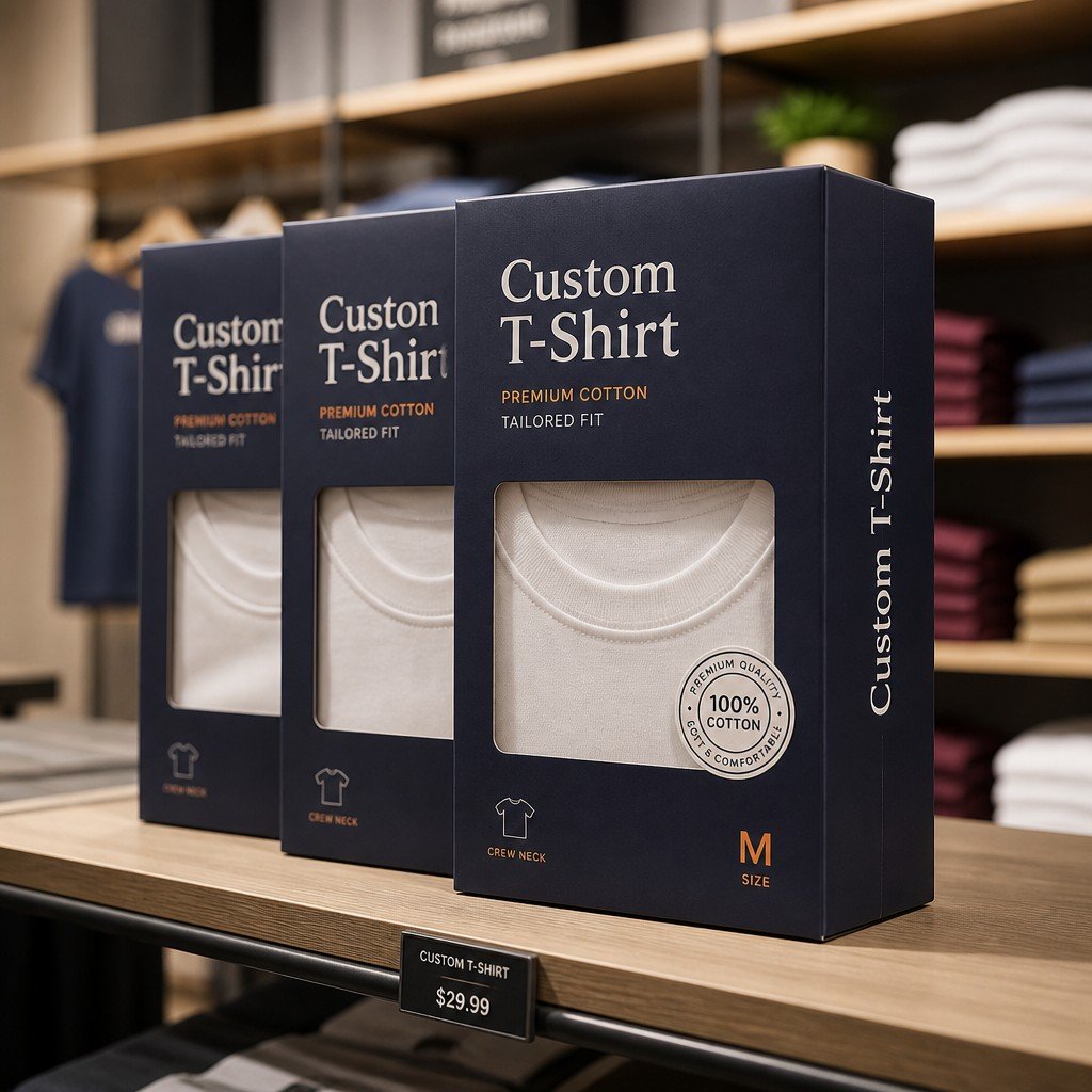 Custom T-Shirt Carton Box