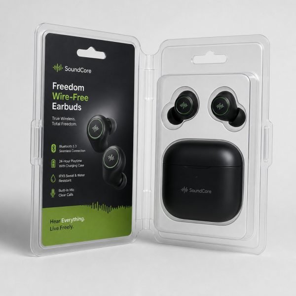 Custom Tamper-Evident Clamshell Packaging for Retail