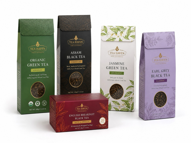 tea packaging box