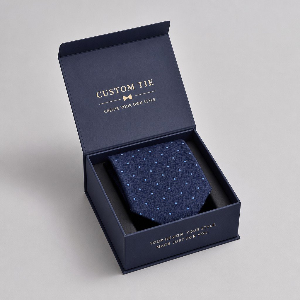 Custom Tie Gift Carton
