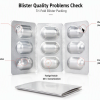 tri-fold blister packaging retail display