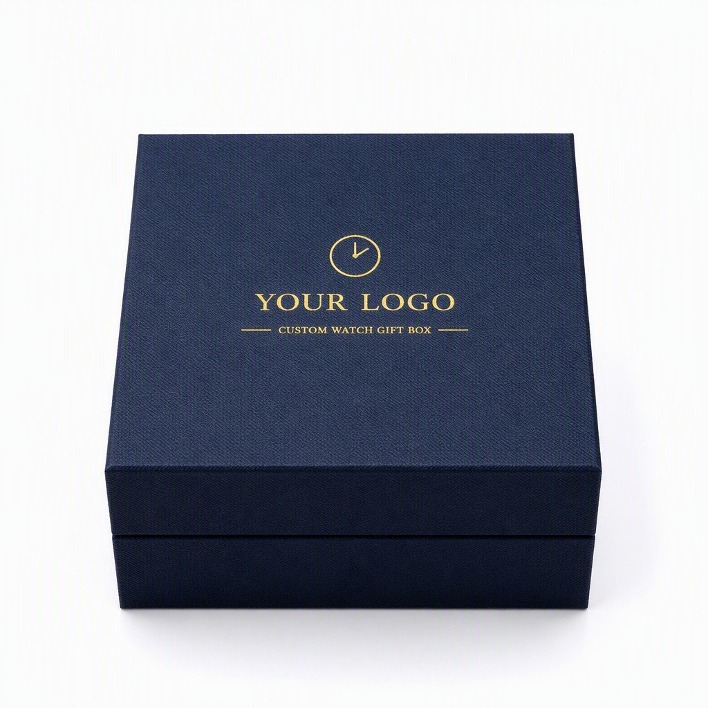 watch gift box custom paper packaging