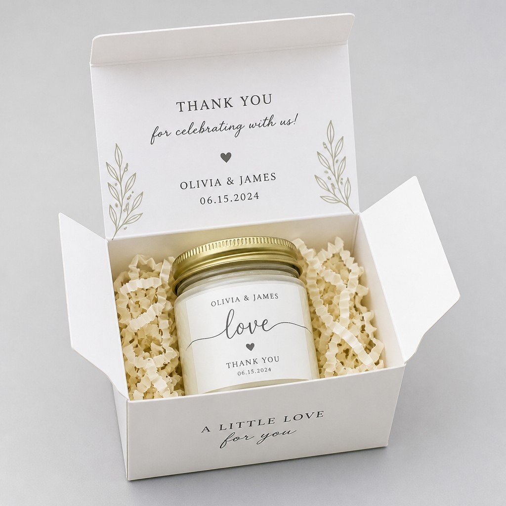 Custom Wedding Favor Box