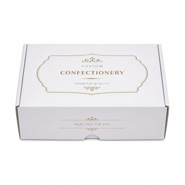 Custom White Card Box for Confectionery
