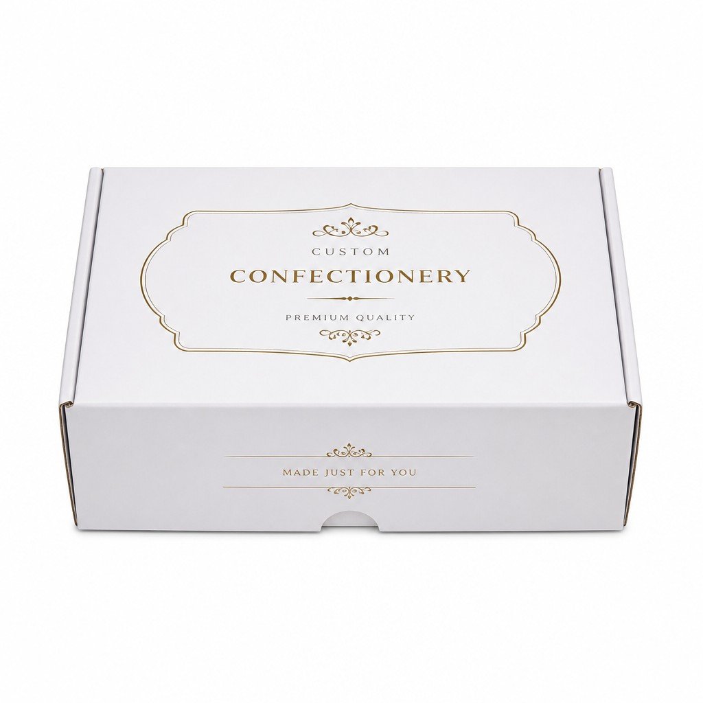 white card box custom paper packaging