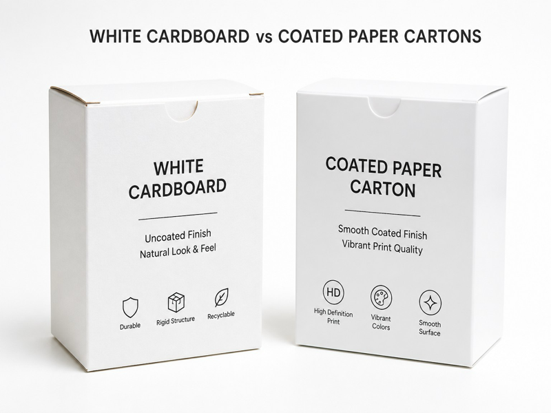 white card box
